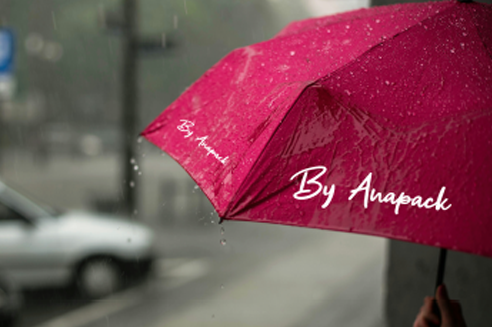 Parapluie avec votre logo : Faites de la pub sous la pluie